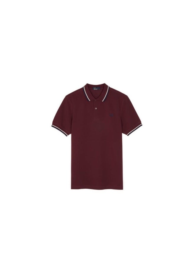 FRED PERRY Essential Logo Printed Polo Shirt  - Image 3