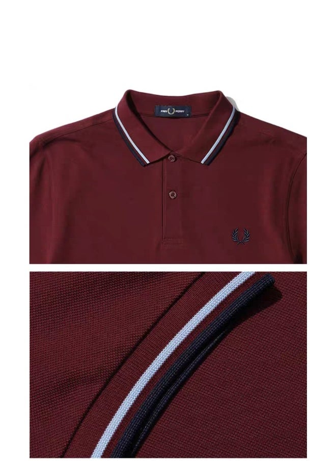 FRED PERRY Essential Logo Printed Polo Shirt  - Image 2
