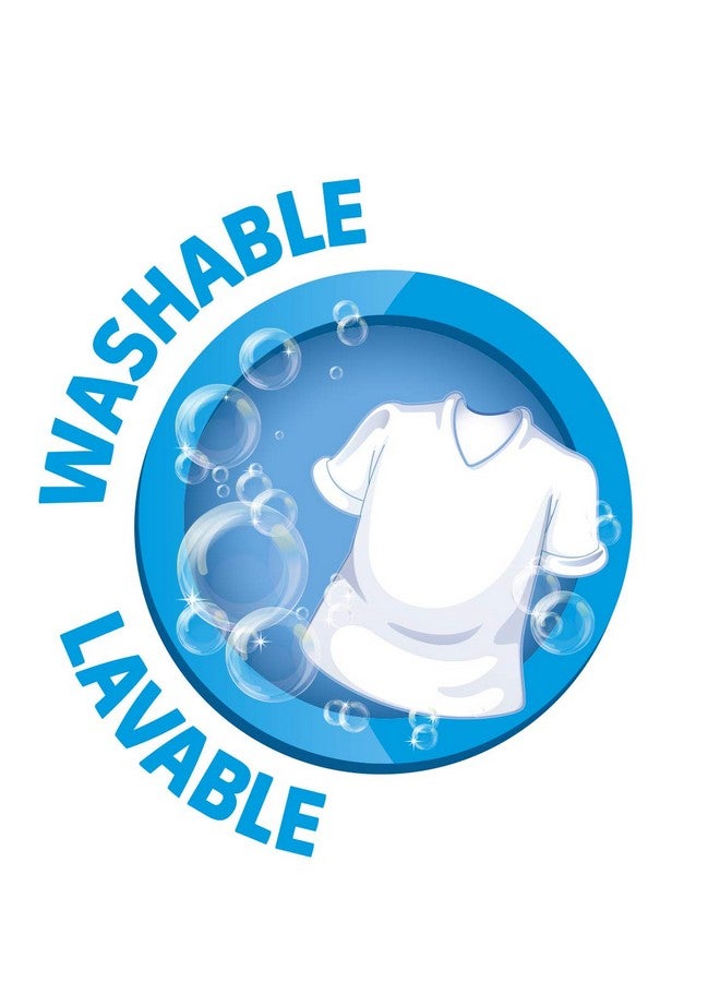 Maped Color'Peps Ocean Felt Tip Pens with Washable Ink| Pack of 12|Easily Washable on Textiles & Skin| Colouring pen for Kids| Drawing Sketch Pen|Bright Colours| Child-Safe Cap Design| Felt pens - Image 2