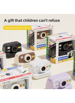 Generic Explosions Children's Camera Photographable Printable Toy HD Polaroid Digital Camera Direct Sales-Color:S9 White (including 3 Rolls Of Color Printing Paper) + 32g Memory Card  - Image 2