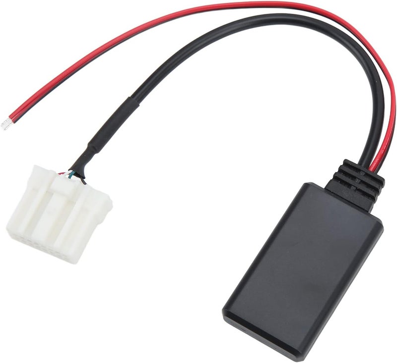 ويوبلز وحدة بلوتوث لاسلكية للسيارة، كابل AUX IN بديل ذو 16 سنًا مصنوع من مادة ABS، متوافق مع موديلات MX5 وRX8 وCX من 2 إلى 6 - Image 4