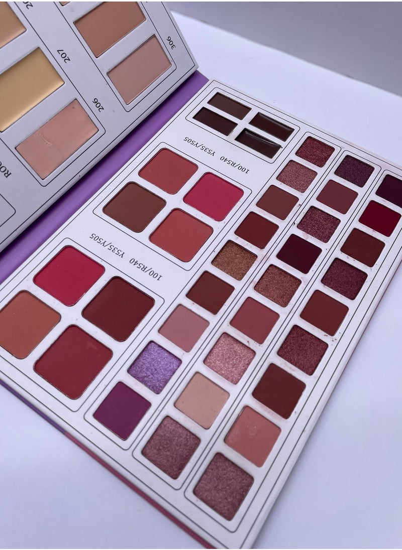 KYLIN HIGHLIGHTING EYEBROWS EYES BLUSH CONTOUR AND EYESHADOW  - Image 3