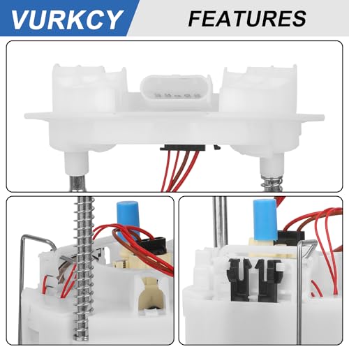 Vurkcy Electric Fuel Pump Module Assembly with Sending Unit Compatible with Dodge Challenger 2009-2010, Charger 2006-2010, Magnum 2005-2008, Chrysler 300 2005-2010, 2.7L 3.5L 5.7L, Replace E7241M - Image 5