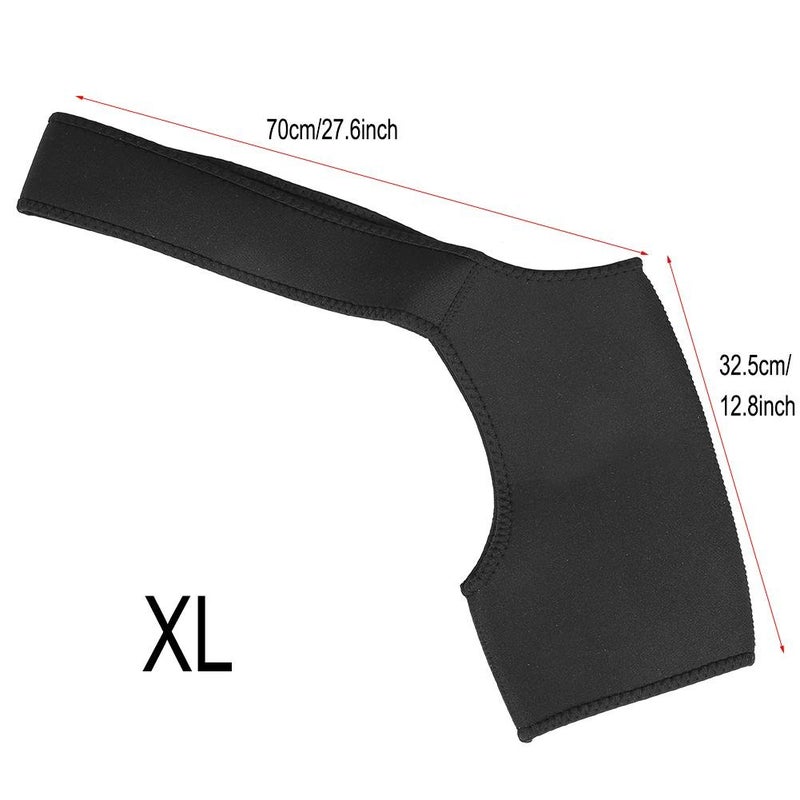 woobles Shoulder Brace Shoulder Support Strap Protection Brace Keep Warm Injuries Pain Arm Protection Compression Sleeve Strap Shoulder Posture Corrector Helps Increase Blood Circulation(XL50-55cm) - Image 5