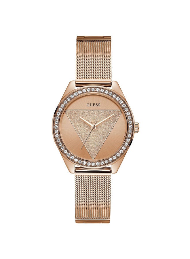 جس ساعة يد من ستانلس ستيل عقارب و مقابض W1142L4 - Image 1