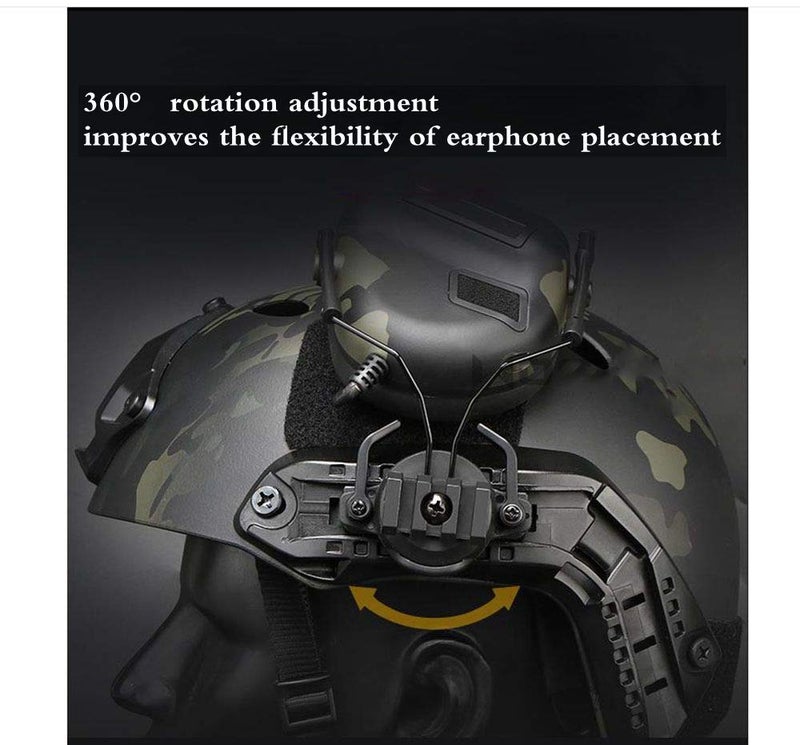 JFFCESTORE Tactical Headset No Noise Reduction for Z.Tactical Series PTT(Black) - Image 5