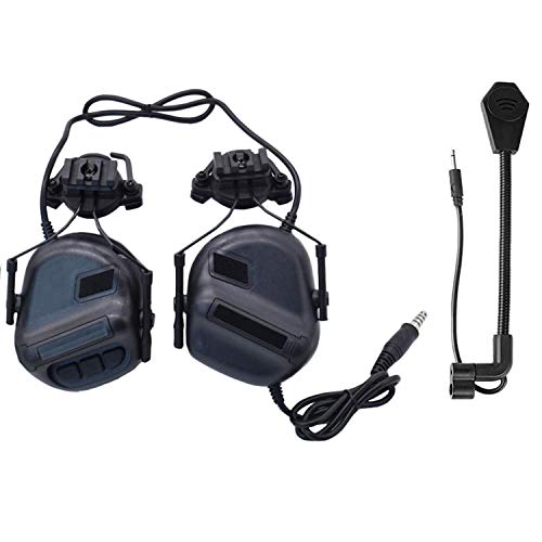 JFFCESTORE Tactical Headset No Noise Reduction for Z.Tactical Series PTT(Black) - Image 1