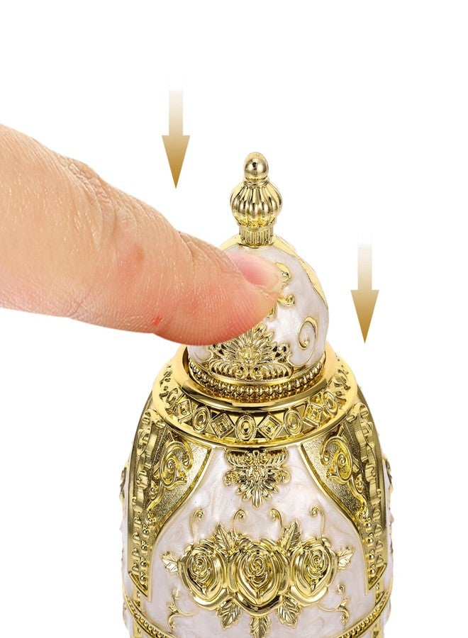موزع أعواد أسنان عتيق من HOLIDYOYO، علبة أعواد أسنان يدوية بتصميم كلاسيكي، مناسبة للطاولة والمطبخ، حجم صغير 6.45 × 3.14 × 3.14 بوصة، للاستخدام المنزلي وتناول الطعام - Image 5