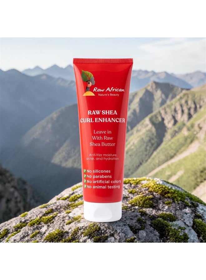 Raw African  Raw Shea Curl Enhancer Leave In 250 MG (Packaging may vary) - Image 2