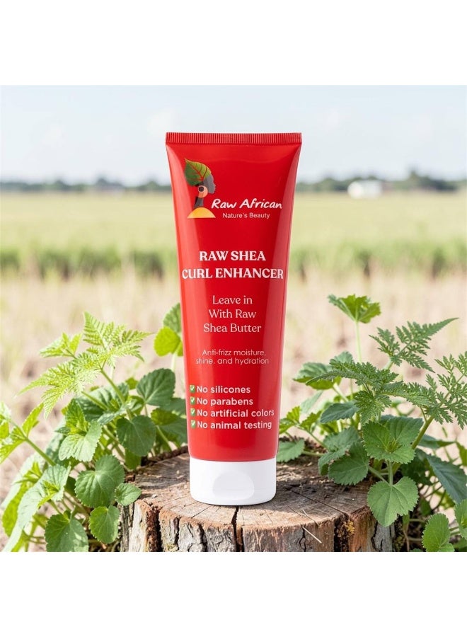 Raw African  Raw Shea Curl Enhancer Leave In 250 MG (Packaging may vary) - Image 4