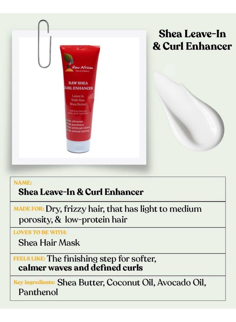 Raw African  Raw Shea Curl Enhancer Leave In 250 MG (Packaging may vary) - Image 5