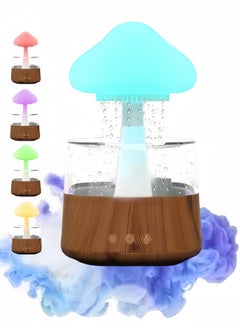 KEVIN Rain Cloud Humidifier Water Drip, Rain Cloud Diffuser, Mushroom Diffuser, Cloud Humidifier Rain Drop for Sleeping  - Image 1