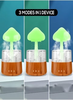 KEVIN Rain Cloud Humidifier Water Drip, Rain Cloud Diffuser, Mushroom Diffuser, Cloud Humidifier Rain Drop for Sleeping  - Image 3