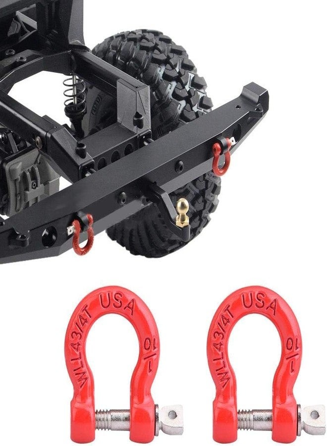 Dilwe RC Car Trailer Buckle, 8 Pcs Metal Tow Shackle Lock Catch for RC Climbing Crawler Car Accessory Parts Car Model Accessory - Image 5