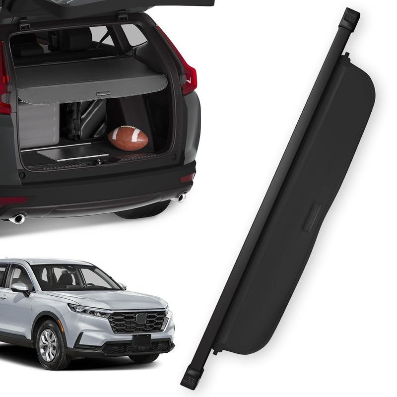 Blycorul Retractable Cargo Cover for Honda CR-V 2023-2026 - Canvas Trunk Cover with Privacy Shield - Image 1