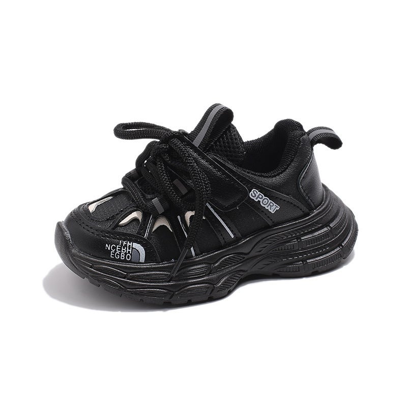 Mesh Sneakers Lightweight Flexible Sole Walking Shoes For Kids Indoor And Outdoor Activities - Image 1