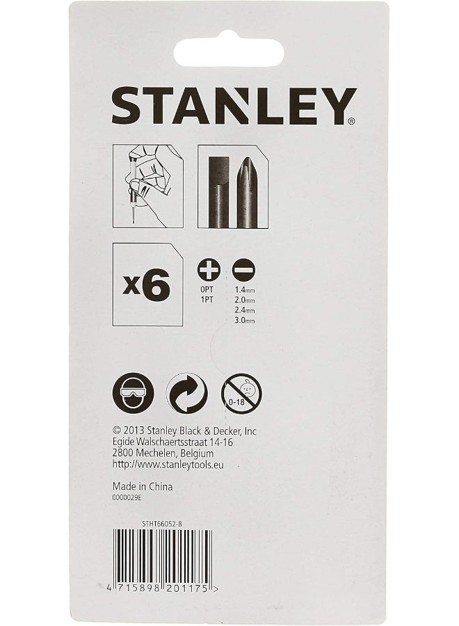 Stanley Stanley 0-66-052 Precision Screwdriver 6 Piece Set  - Image 3