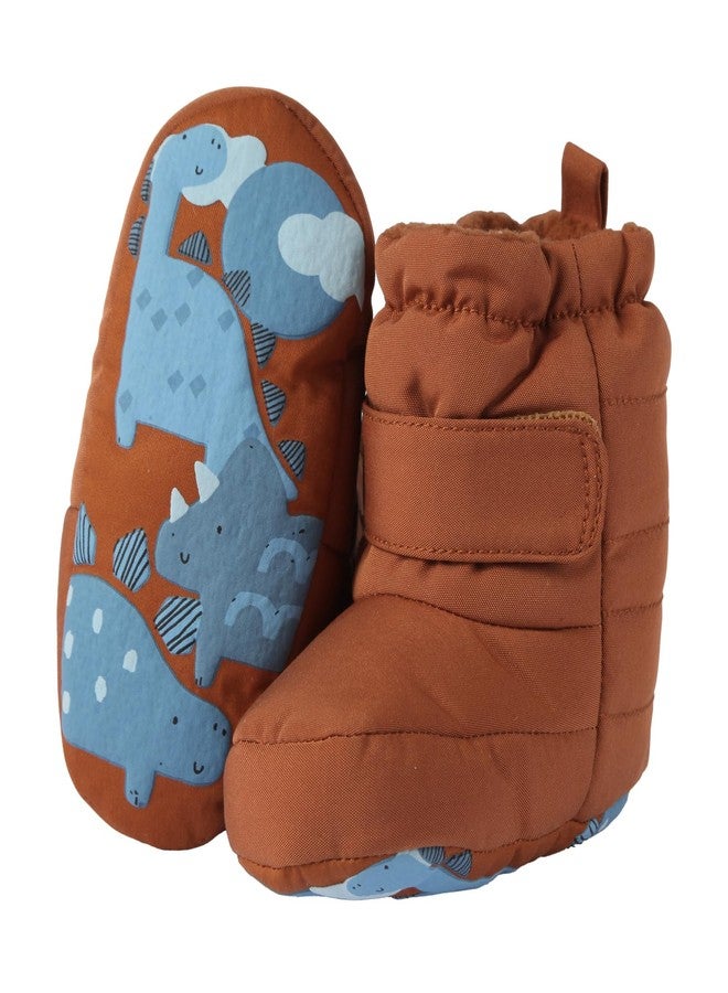 CYXUYJH Baby Boys Girls Boots Infant Moccasins High Top Booties Toddler Soft Sole Non-Slip First Walker Crib Shoes 3-6 Months - Image 1