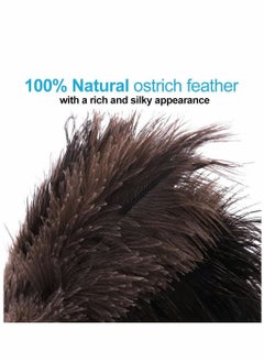 Excefore Feather Duster, Dust Duster for Home Cleaning, Soft Feather Moping and Car Dusting, Eco-Friendly Genuine Ostrich Dusters Easy to Clean Reuse, Smart and Soft and Fluffy Duster (2 Pcs)  - Image 5