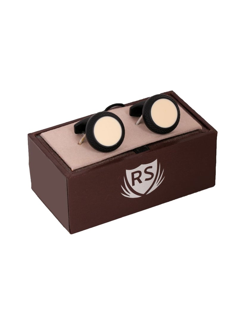 RS - Round Cufflink - Image 1