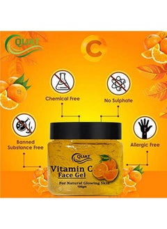 Quat Vitamin C Face Gel For Natural Glowing Skinwomenmen (100Gm)  - Image 3