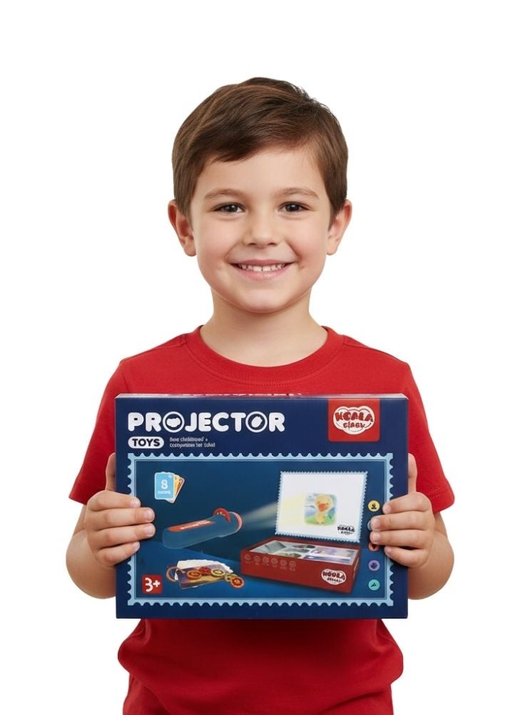 Premium Kids Educational Projector Torch Toy with Picture Cards – Animal Story Projection Learning Toy for Toddlers and Children - Image 3