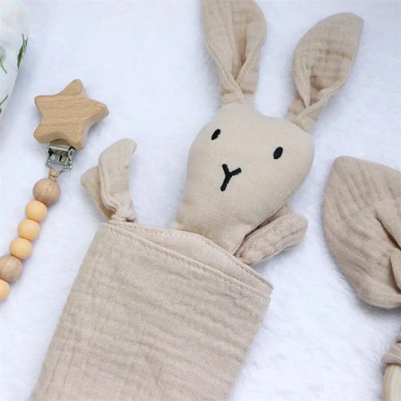 Y&D Unisex Baby Gift Set: Swaddle Blanket, Muslin Swaddles - Newborn Shower Gift with Swaddlers - Image 5