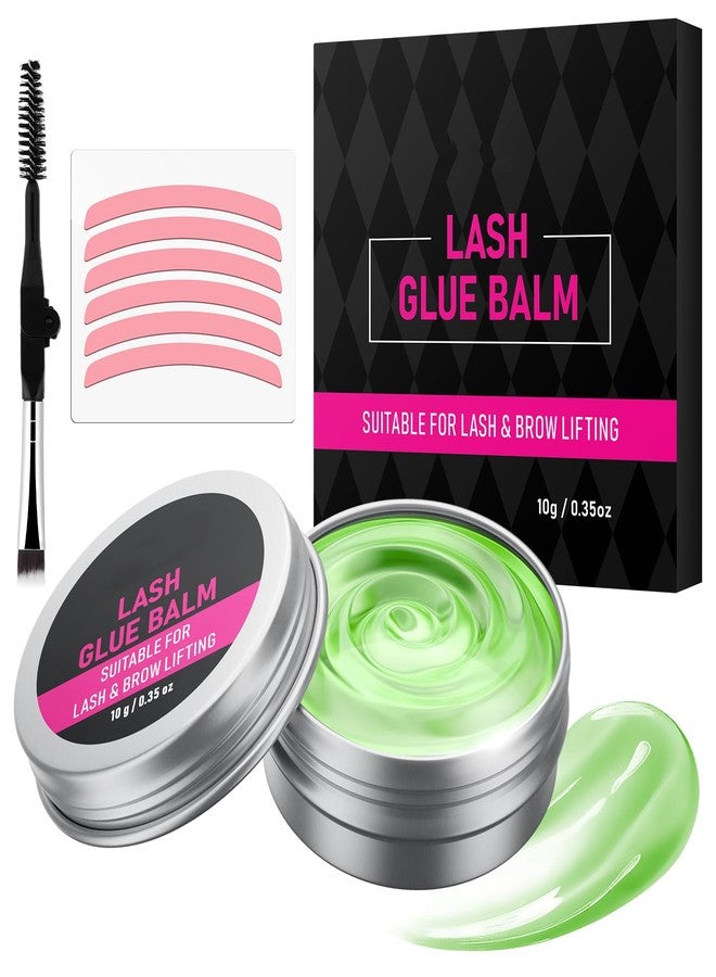 Ofanyia Lash Lift Glue Balm Kit, Upgraded Eyelash Lift Glue Balm with Lash Lift Pads and Brush for Perfect Eyelash Perm & Brow Lamination, Easy to Apply and Fast Drying & Strong Hold - Image 1