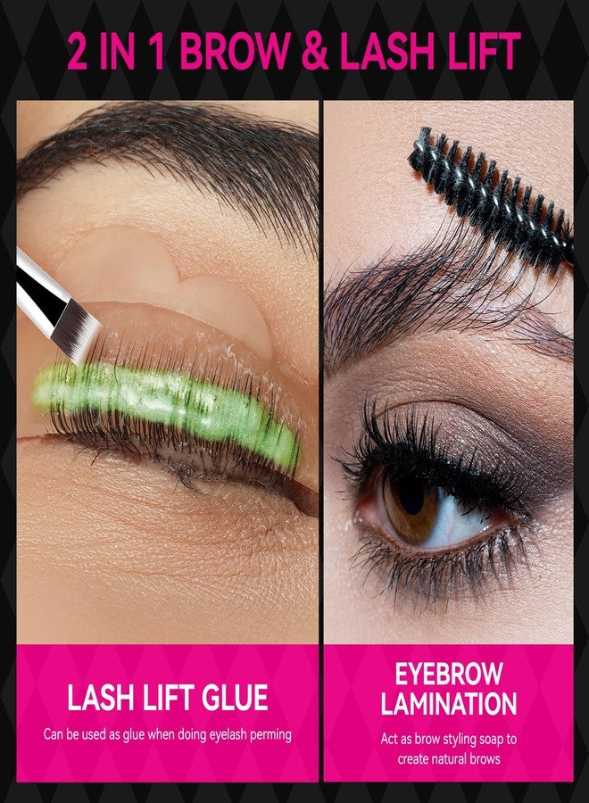 Ofanyia Lash Lift Glue Balm Kit, Upgraded Eyelash Lift Glue Balm with Lash Lift Pads and Brush for Perfect Eyelash Perm & Brow Lamination, Easy to Apply and Fast Drying & Strong Hold - Image 5