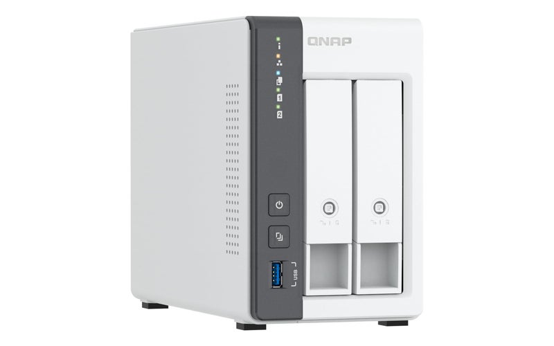 QNAP QNAP TS-216G, 2-Bay NAS, Quad-core CPU, 2.5GbE, 4GB RAM  - Image 2
