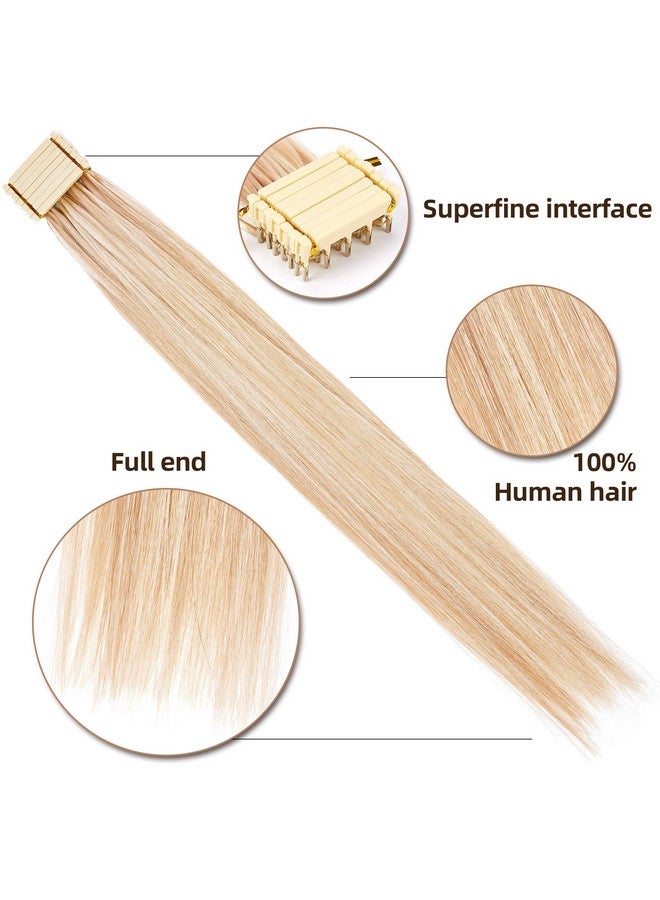 Sqailer 6D Hair Extensions 100% Real Human Hair 13Pcs 52G/Pack Notrace Hair Extensions (16 Inch 18P613)  - Image 4