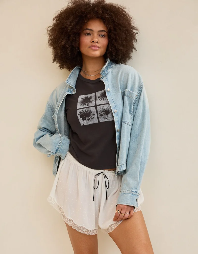 Aerie  Aerie Vintage T-Shirt for Women | Best Price UAE