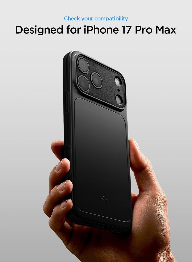 Spigen Thin Fit MagFit for iPhone 17 Pro Max MagSafe Case Cover - Black - Image 3