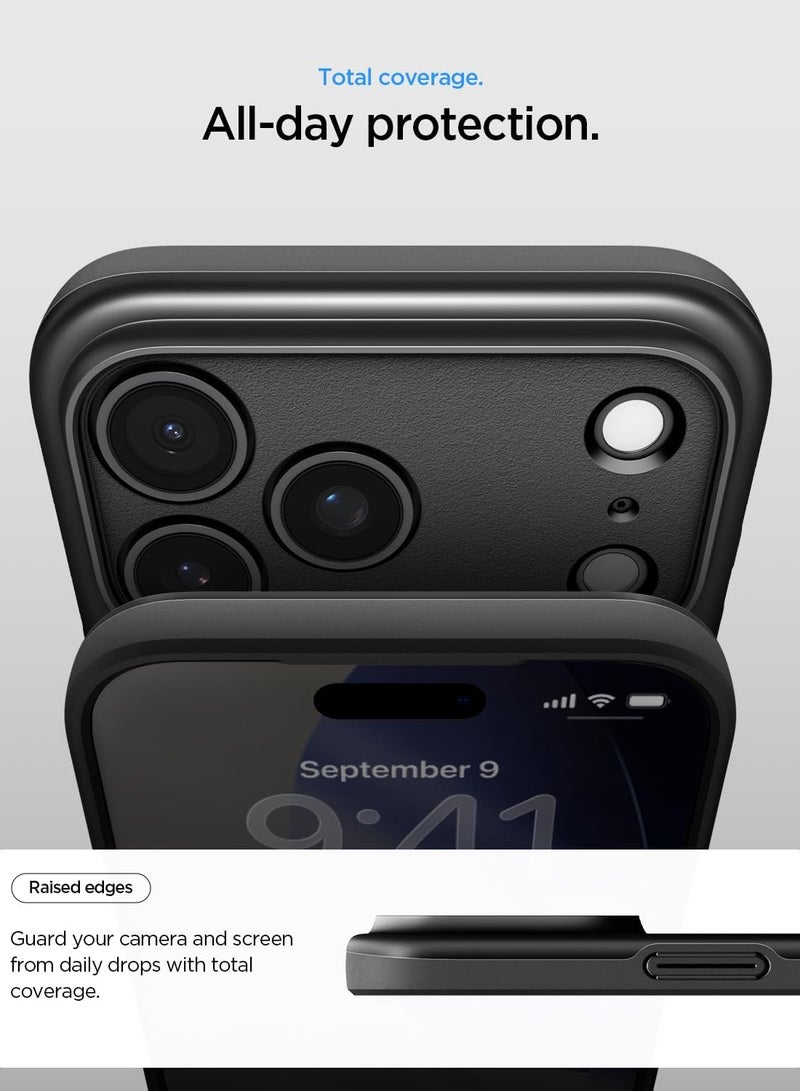 Spigen Thin Fit MagFit for iPhone 17 Pro Max MagSafe Case Cover - Black - Image 5