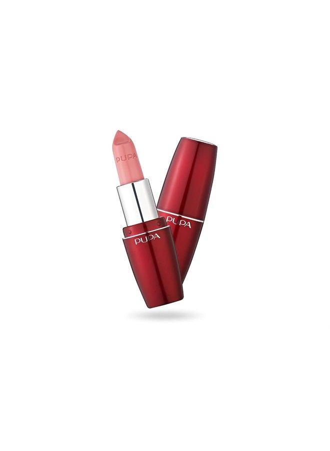 PUPA Milano Volume Enhancing Lipstick - Bright And Defined Lips - Smooth, Super Creamy And Comfortable Texture - Combats Flaking And Discomfort - Rapid Action - 101 Nude Rose - 0.123 Oz - Image 3