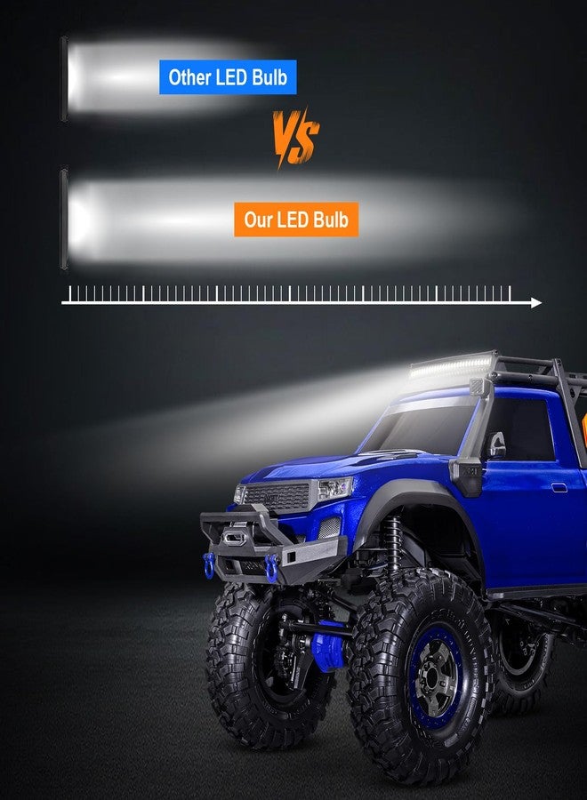AllinRC RC LED Light Bar 36 LEDs Roof LED Lamp Kit for Traxxas Slash Rustler TRX4 SCX10 Redcat Gen 8 1/10 RC Rock Crawler - Image 5