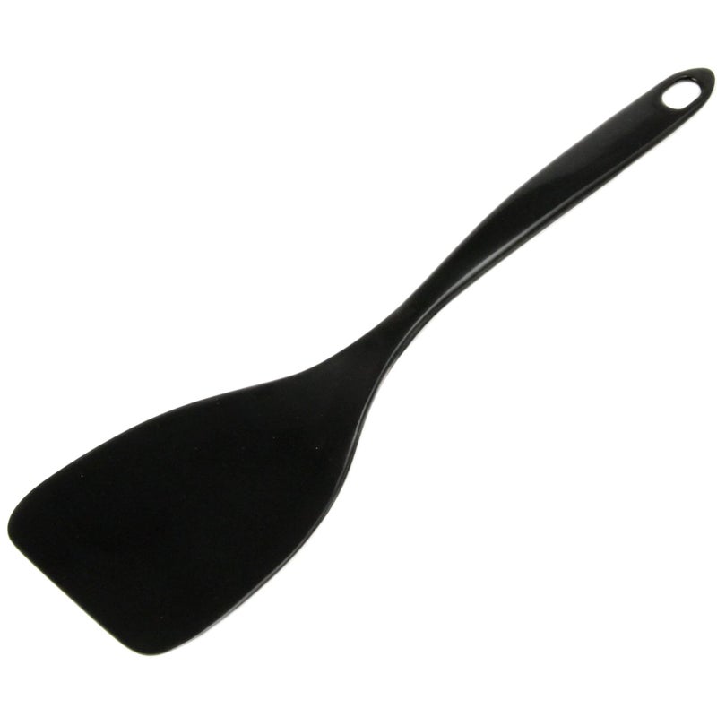 Chef Craft Basic Melamine Turner/Spatula  11.25 inch  Black - Image 1