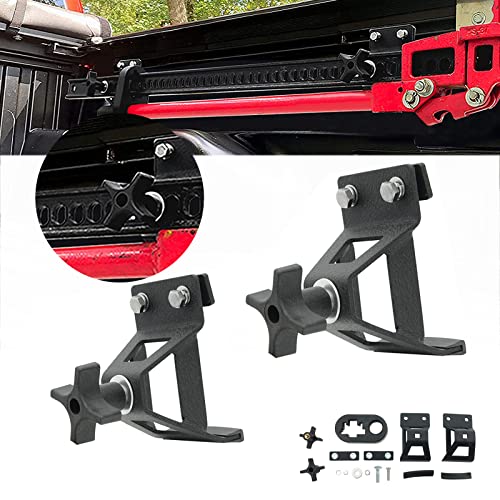 WANGDUOYU Bed Rail Accessories High Lift Jack Mount Bracket Compatible with 2016-2023 Toyota Tacoma - Image 1