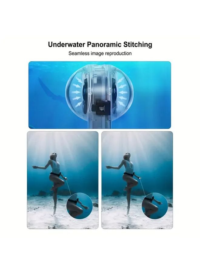 Insta360 X4 50m Waterproof Diving Box Underwater Shell Case With Accessories - Image 4