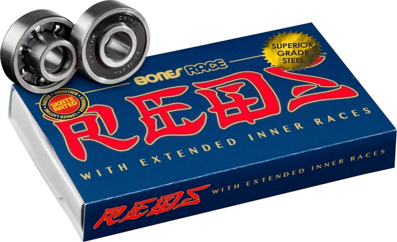 Bones Race Reds Skateboard Bearings 8 Pack - Image 1