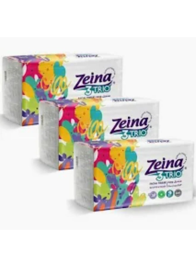 Zeina Ultra Soft Facial Tissues – 500 pack of 3