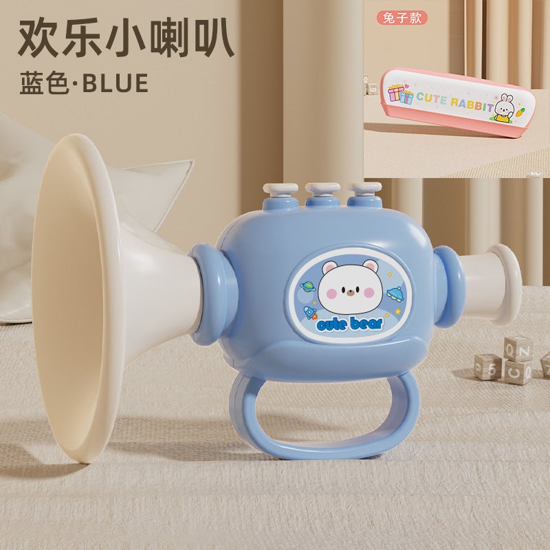 Baby Toy Musical Instrument - Blowable Whistle, Harmonica & More for Ages 0-3