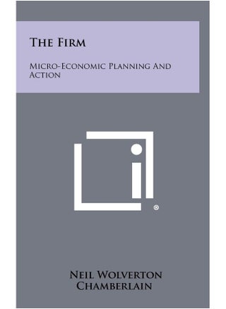 The Firm: Micro-Economic Planning And Action - pzsku/Z24989F05064039ABF482Z/45/_/1737570884/ba367f02-7284-4838-b672-16fd35ff8852