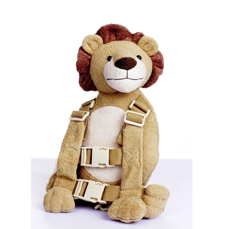 Berhapy 2 in 1 Lion Toddler Safety Harness Backpack Children's Walking Leash Strapï¼ˆYellowï¼‰ - Image 2