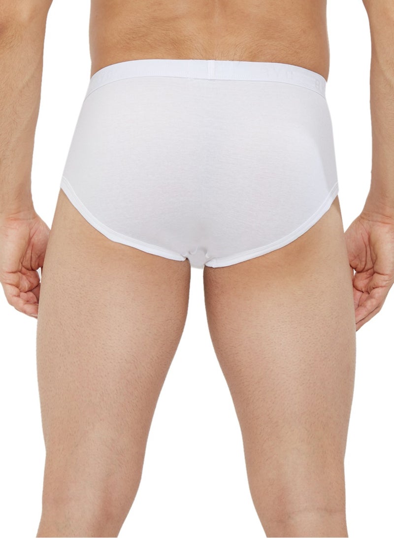 BYC MEN'S AEROCOOL BRIEF (PACK OF 3) - WHITE  - Image 5