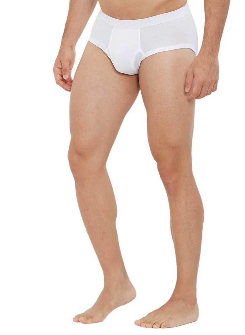 BYC MEN'S AEROCOOL BRIEF (PACK OF 3) - WHITE
