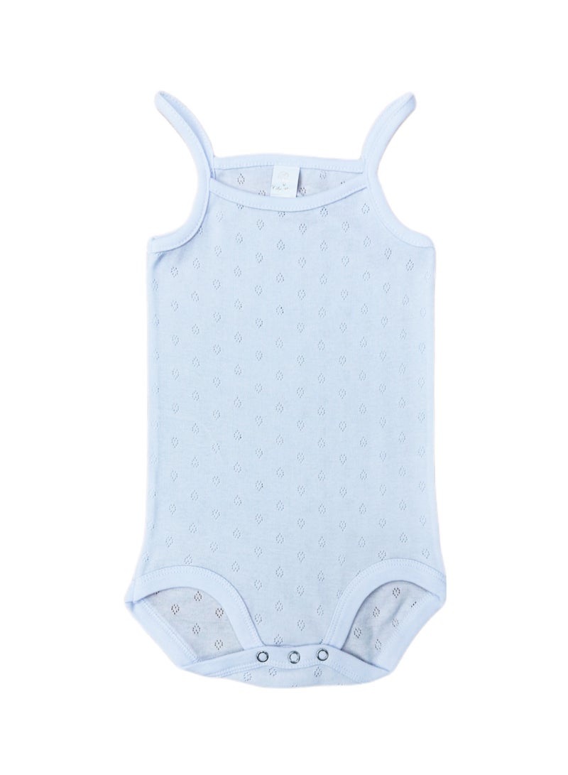 City Rose 6- Pieces Bodysuit Barbtoz Perforated Girls Underwear Cotton White - Image 2