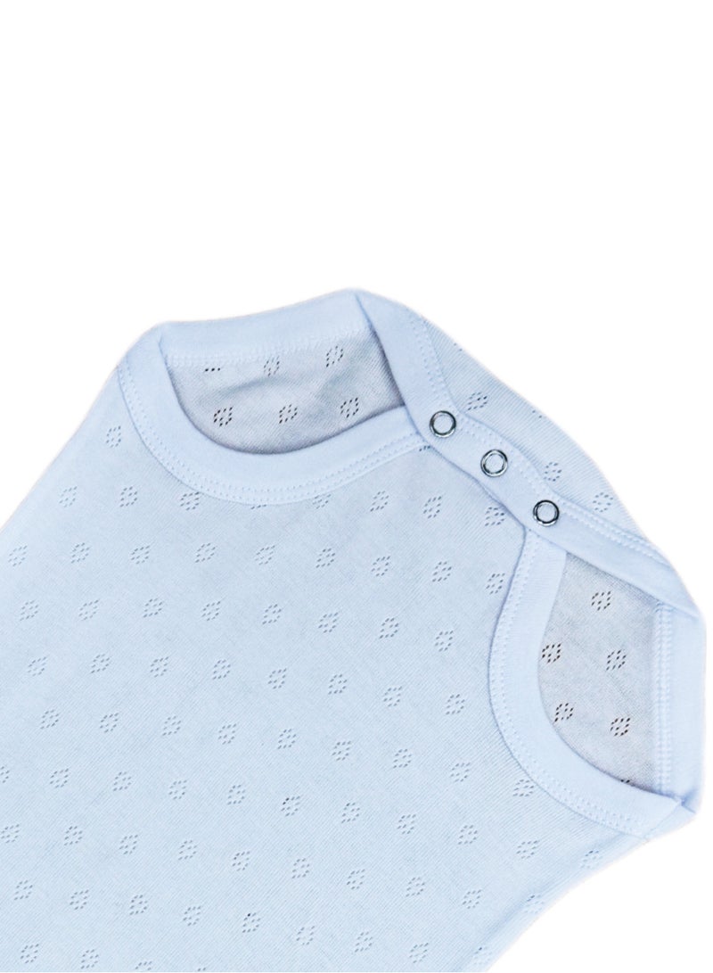 City Rose 6- Pieces Bodysuit Barbtoz Perforated Girls Underwear Cotton White - Image 4