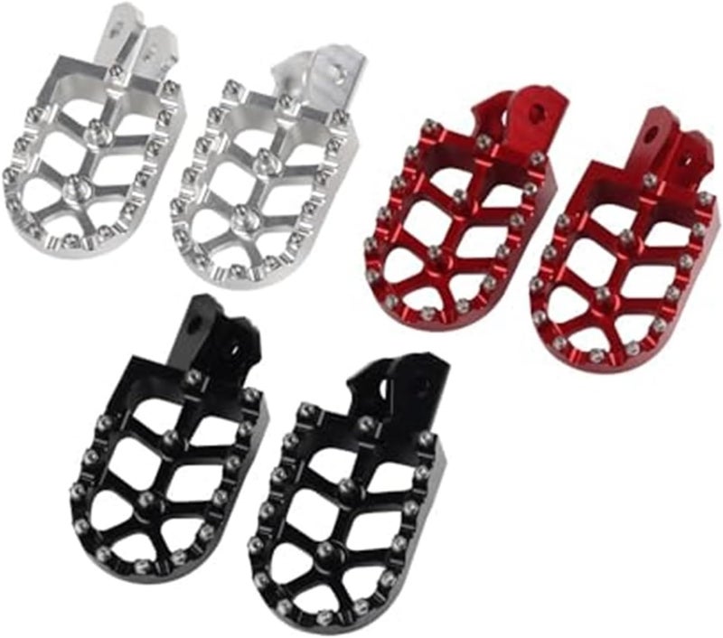 QASULER Motorcycle Footpegs for CRF110F and CRF80 - Image 2