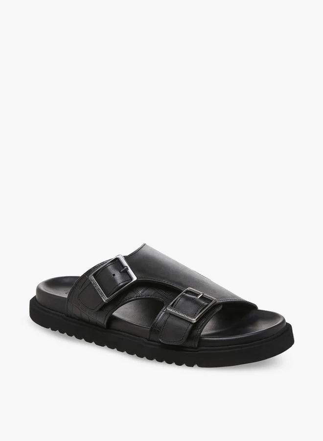 دوتشيني Men Textured Comfort Sandals